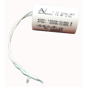 CAME 119RIR295 - µF 10 capacitor with cables for A3000 / A5000