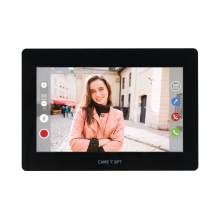 CAME XTS 7BK Videoportero manos libres full-touch para sistema X1, pantalla táctil TFT de 7˝