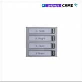 CAME MTMTP1M-FRAME + PLATE 1M 60020170