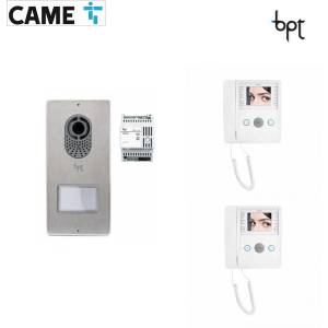 BPT LYTOS-AGATA - Kit Videocitofono bifamiliare cod.62621040 e 6210370