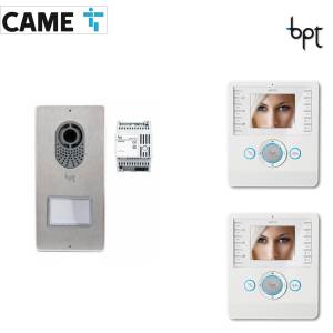 BPT LYTOS-PERLA - Kit Videocitofono bifamiliare cod.62621040 e 62100180