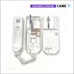 Came BPT C200 BB Citofono a cornetta colore bianco serie 200