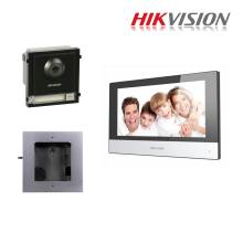 Kit de intercomunicador IP unifamiliar ampliable de Hikvision