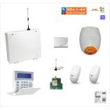 Kit AMC 925 Painel de controlo 8-24 zonas - K-blue - 2x MOUSE09 - Módulo X-4W