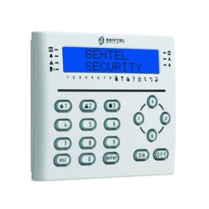 BENTEL Tastiera ABSOLUTA T-WHITE