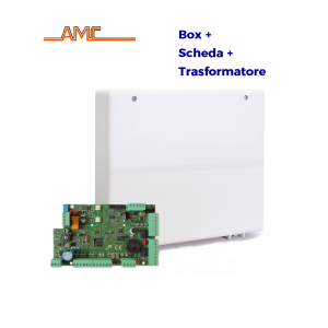 AMC X412 - Centrale d'alarme antivol SÉRIE X avec boîtier et transformateur