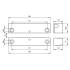 Contatto magnetico marrone rett termoplastico contatto a vite 405M