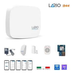 AMC KIT 944 LARIO Centrale Antifurto 64 Zone Wireless con Wi-Fi integrato – 4G 
