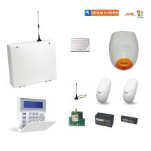 AMC Kit X824GPRS 8/24 Zonensteuereinheit mit KBLUE-Tastatur und GPRS-Modul