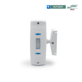 SIRSEN OUTGATE - Dual technology external sensor white