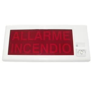 Plaque optique-acoustique Fireclass FC-LUX23 certifiée EN54-23