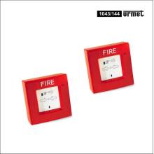 URMET 1043_144 - coppia Pulsante manuale convenzionale a riarmo, linea 400