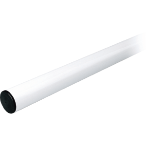 CAME G0502 Tige de section tubulaire en aluminium peint blanc Ø 100 mm, longueur de tige: 5,35