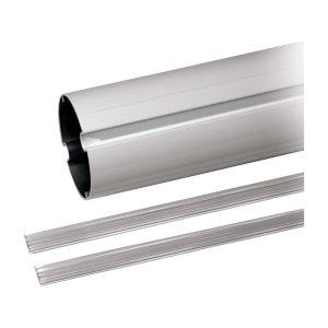 CAME G06850 Asta a sezione tubolare in alluminio verniciato bianco Ø 100 mm, lunghezza asta: 6,85 m