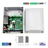 CAME ZLX230P Centrale de commande multifonction 230V AC pour deux portails battants - 250 utilisateurs.