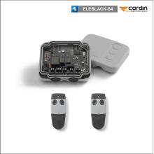 CARDIN ELEBLACK-S4 Kit for Shutters with 2 Remote Controls