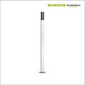 Comunello Mast100 slim colonna in alluminio anodizzato per DART SLIM, H = 100cm