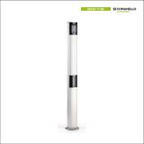 Comunello Mast50 schlanke, eloxierte Aluminiumsäule für doppeltes Zubehör, 100 cm