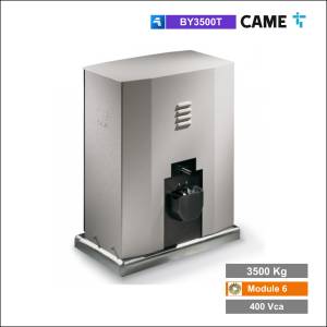CAME BY3500T - Motoréducteur pour portails coulissants max 3500KG