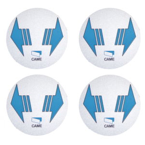 CAME Kit consisting of 4 stickers for glass - automatic doors