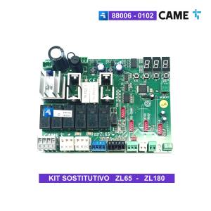 CAME 88006-0102 Kit de remplacement ZL65 – ZL180 Carte de remplacement du panneau de commande