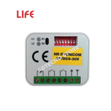 LIFE 55.CHR453 - Centralina HR Ricevente Universale RX multi - 433.92 - 868 Mhz - 2 CH