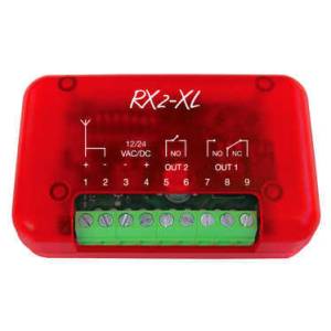 Receptor de radio de 2 canales NOLOGO RX2-XL- Autoaprendizaje 