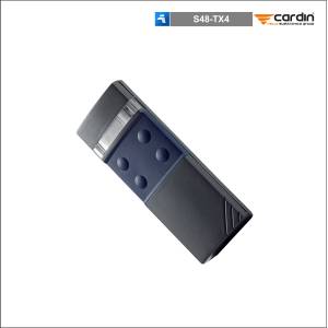 CARDIN S48 TX4 - Télécommande d'ouvre-portail 4 canaux 30.875MHz