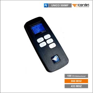 Cardin UNICO 500MF Radiocomando bidirezionale programmabile a 100 canali 433-868 mhz