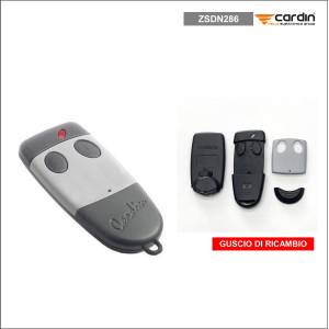 CARDIN ZSDN286 - Guscio di ricambio per telecomando S449 due canali