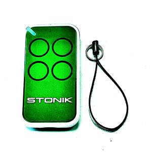 Mini telecomando STONIK apricancello colore verde quadricanale 433,92 Mhz