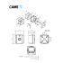 CAME - 806SL-0020 Recessed key selector