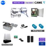 CAME FROG A24E NOX- KIT Automation for underground gate 1 swing gate 24V