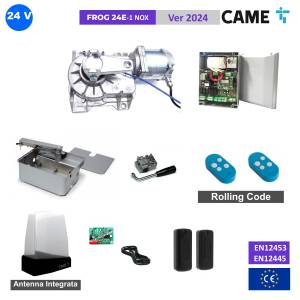 CAME FROG A24E NOX- KIT Automation for underground gate 1 swing gate 24V