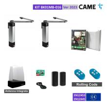 CAME 8K01MB-016 Kit complet de balançoire réversible jusqu'à 1,8 m Bras articulé STYLO 24V