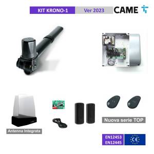 CAME KRONO - Kit completo para 1 cancela batiente hasta 3MT 