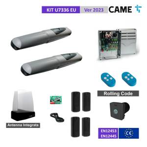 CAME U7336 EU KIT Completo cancello 2 battenti fino a 3 mt anta con encoder