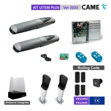 CAME U7336 PLUS KIT Komplettes 2-Blatt-Tor bis zu 3 m Blatt mit Encoder