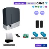 CAME BXV - Kit d'automatisation coulissante Connect BXV 400Kg 24V 