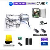 CAME FROG A24E - 24V 2-Blatt-Automatisierungskit für unterirdische Tore