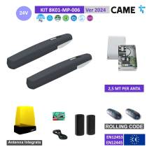 CAME 8K01MP-006 KIT Complete swing 2,5 Mt AXI 24V