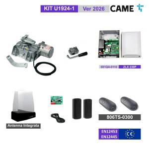 CAME U1924-1  FROG-AE - KIT Completo interrato cancello 1 battente