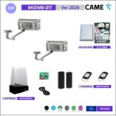CAME 8K01MB-017 Kit completo para puertas batientes de hasta 4m por hoja, codificador 24V