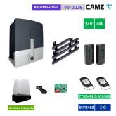 CAME 8K01MS-015 -KIT Automazione scorrevole BXL 400Kg 24V con 4mt cremagliera