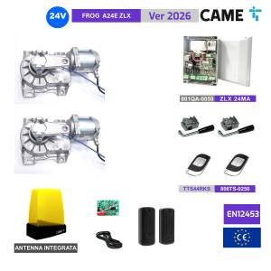CAME FROG A24E KIT Automazione cancello interrato cancello 2 battenti 24V