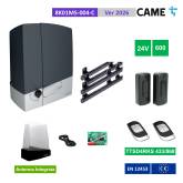 CAME BXV - KIT Automazione scorrevole Connect BXV 600Kg 24V+ 4 mt Cremagliera 