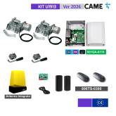 CAME U1913 FROG A KIT Portail enterré complet à 2 ailes