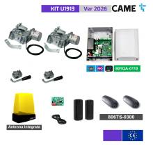 CAME U1913 FROG A KIT Portail enterré complet à 2 ailes