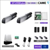 CAME U7090 Plus - KIT Automazione cancello 2 battenti fino a 3mt