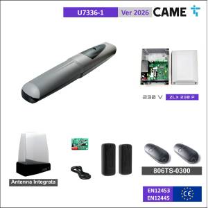CAME U7336-1 KIT Completo cancello 1 battente fino a 3 mt anta con encoder